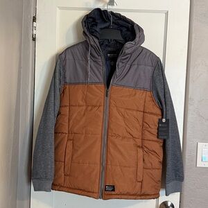 Matix Gray Quilted Jacket